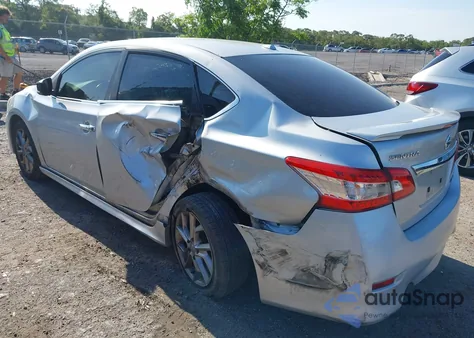 2014 Nissan Sentra S z USA, uszkodzony, nr VIN 3N1AB7AP3EY231560